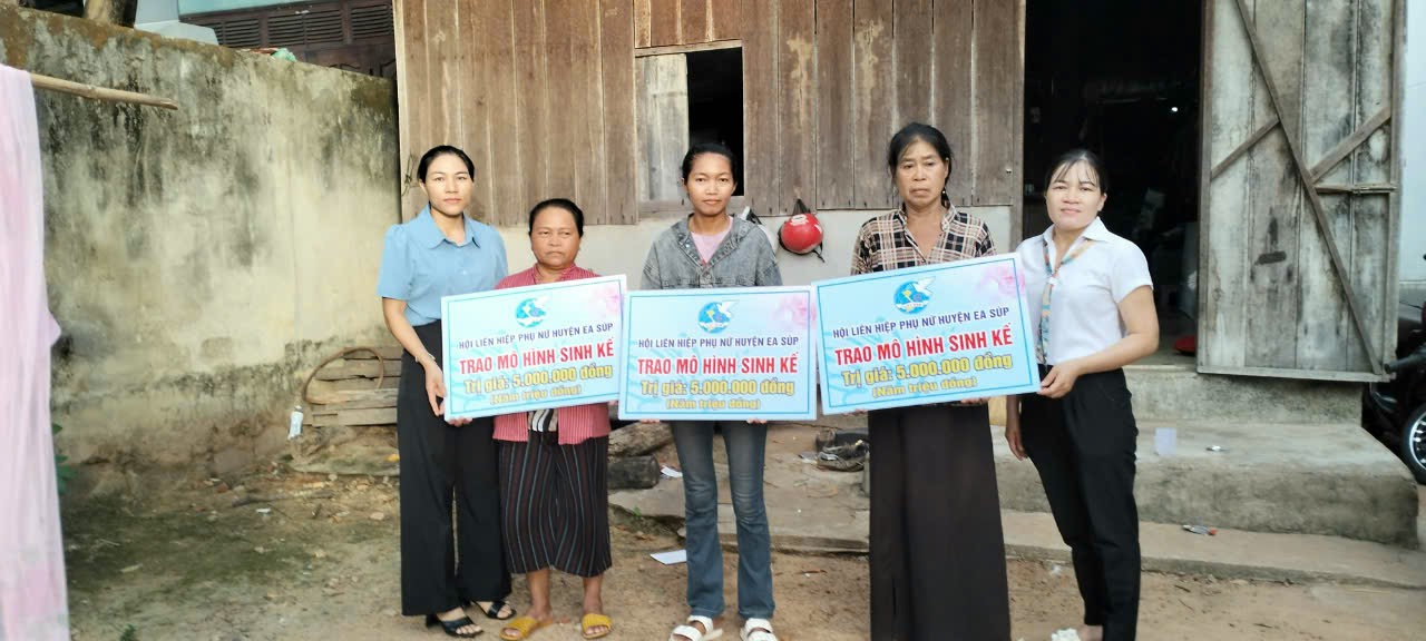 Tiếp sức đồng hành cùng phụ nữ khởi nghiệp, phát triển kinh tế
